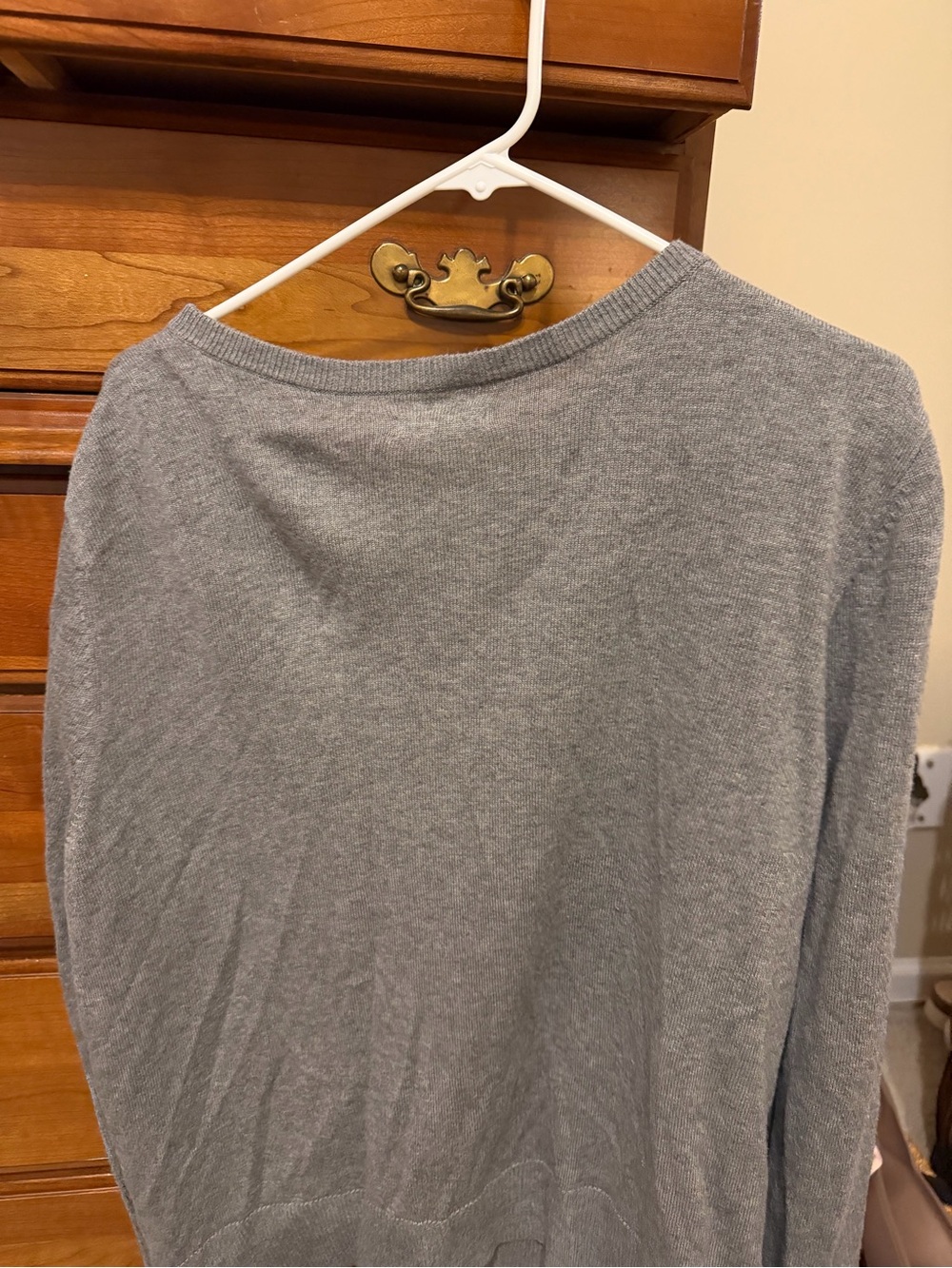 croft & barrow Light Gray Women’s Crewneck Sweater